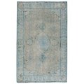 Jaipur Rugs Kai Persian Knot 4 by 22 Alessia Design Rectangle Rug, Pelican - 2 x 3 RUG132909